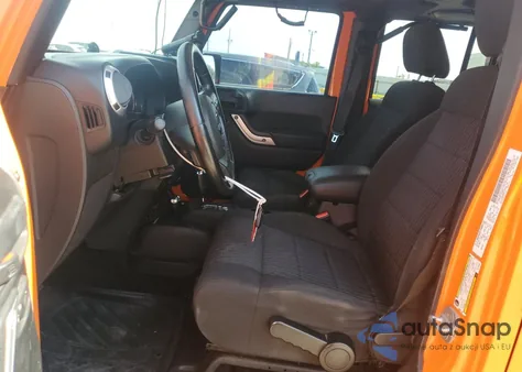 2012 Jeep Wrangler Unlimited Sahara из США, поврежденный, VIN 1C4BJWEG2CL160902